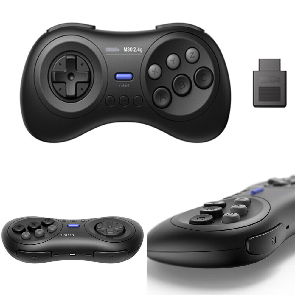 M30 2.4G Wireless Gamepad For The Original Sega Mega Drive And Genesis 713929766116