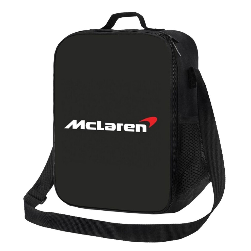 Kids Lunch Bag McLaren Racing Logo Insulated Tote Box for Girls Boys Back to School