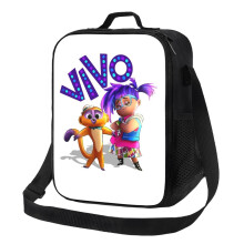 Kids Lunch Bag Vivo Movie Insulated Tote Box for Girls Boys Back to School