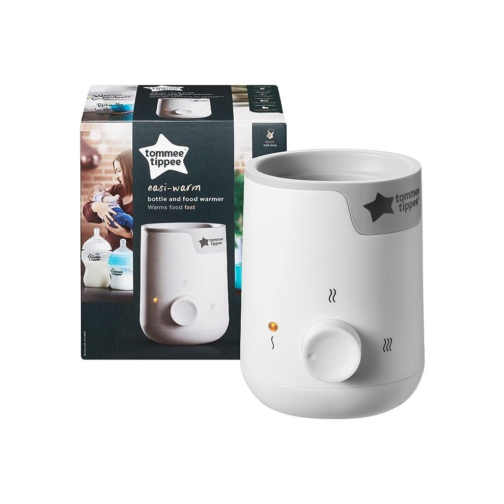 Tommee Tippee 3-in-1 Advanced Electric Bottle and Food Pouch Warmer, Warms Feeds Fast, White