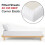 (King Bed Sheet (16"/40CM)) Extra Deep 40cm Fitted Sheets 40cm White Bed Sheet 4