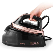 Beldray BEL01137-150 Steam Iron Surge Pro Ironing Station With 1.2 L Detachable Water Tank, Vertical Steam For Curtains