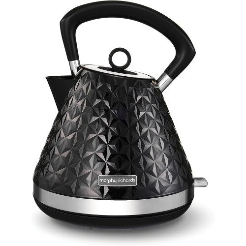 Morphy Richards Vector Pyramid Kettle Black