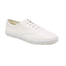 (9 UK) Mens Rdek Senior Canvas Trainers White