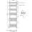 DuraTherm Curved Heated Towel Rail Anthracite - 1600 x 450mm 4