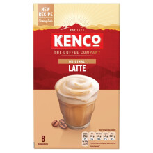 Kenco Latte Instant Coffee Sachets 130.4g ( pack of 5 )