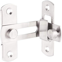90 degree right angle door lock buckles curved lock bolts sliding lock lever bolts for doors and windows