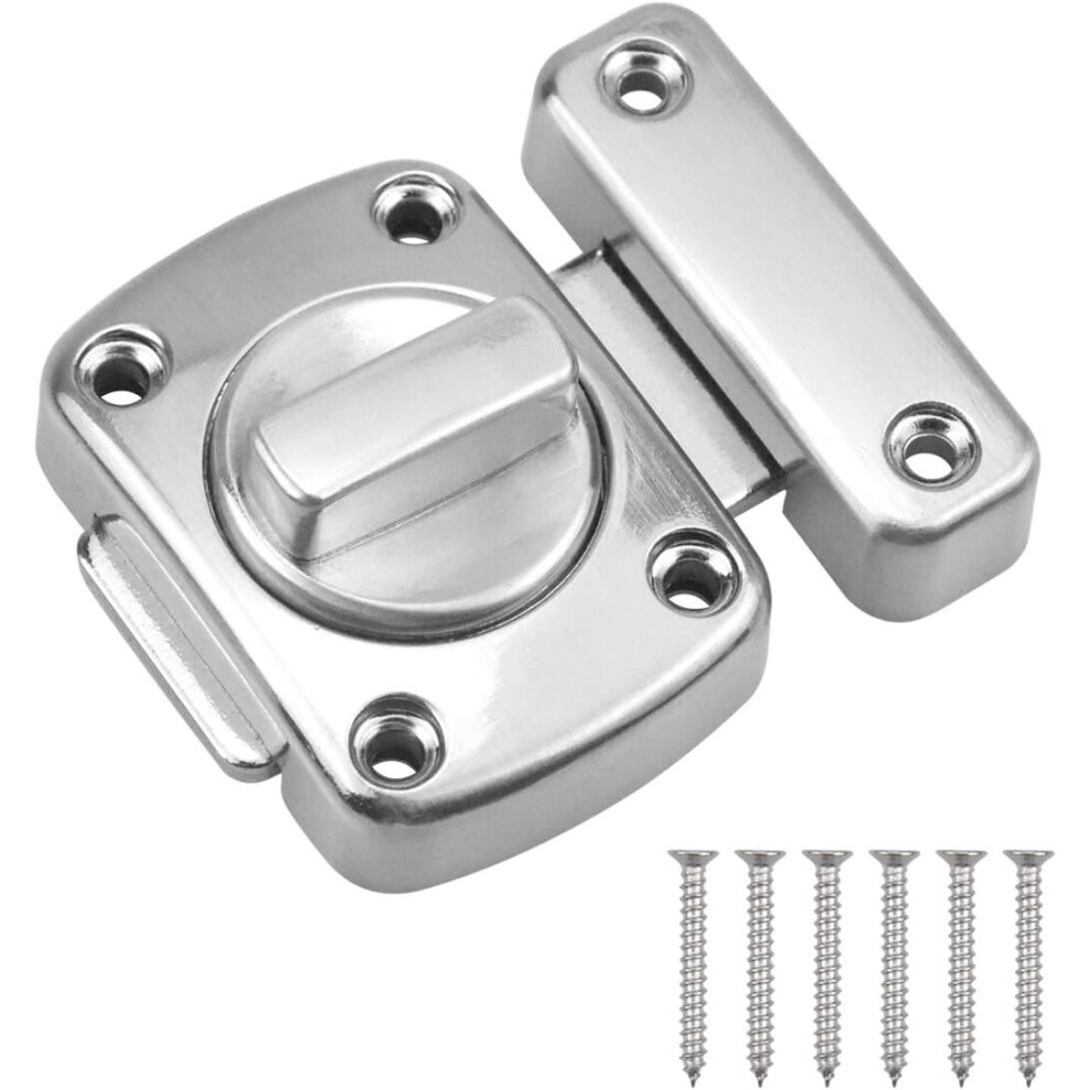 Door Latch Small Latches Security Door Latch Zinc Alloy Latch For Door Bathroom Bedroom Toilet With 6 Screws 7770197693851