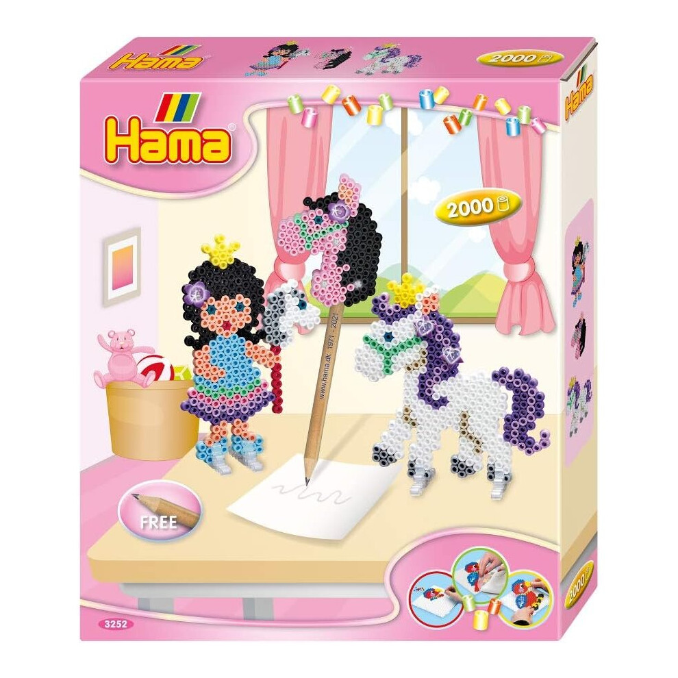 Hama Pony Play Gift Box With Beads Set, One Size - Multicolor