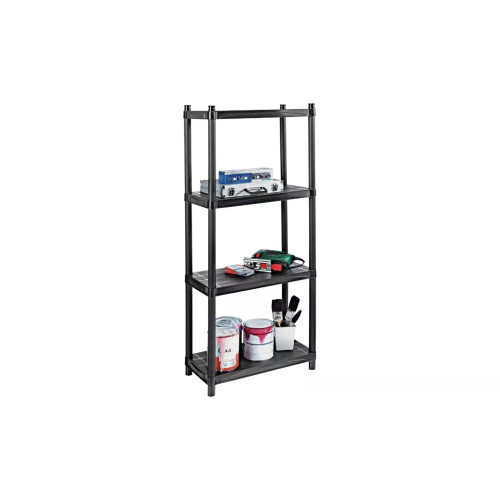 4 Tier Plastic Shelving Unit 1