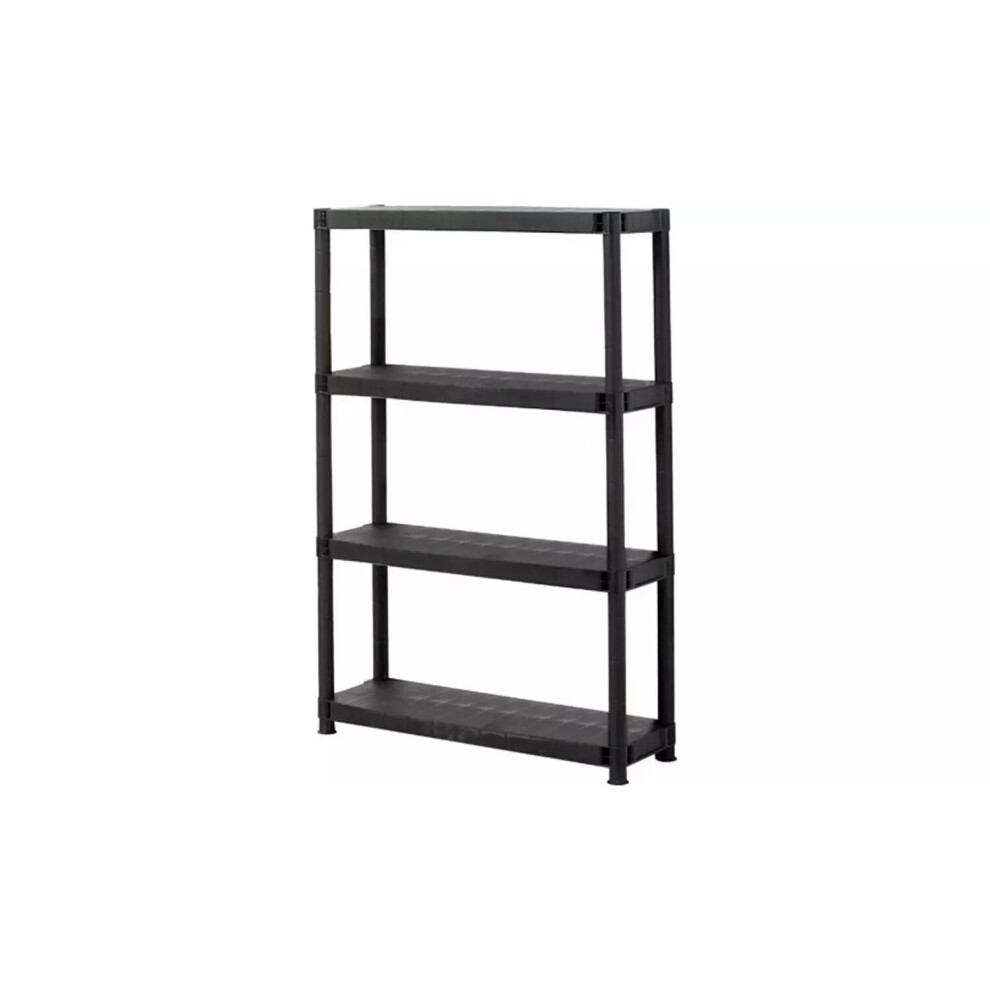 4 Tier Plastic Shelving Unit