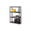 4 Tier Plastic Shelving Unit 4