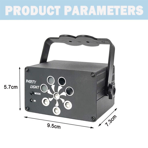Laser Projector RGB DMX Strobe Stage Light LED DJ Disco Party Lighting 1