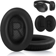 (Grey) Ear Pads Foam Cushion Earpads Replacement Accessories For Qc35/25/15 phone