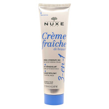 Crème Fraîche de Beauté Nuxe 3 in 1 - Feuchtigkeitscreme, MU-Entferner, Maske 100ml für Gesicht und Augen