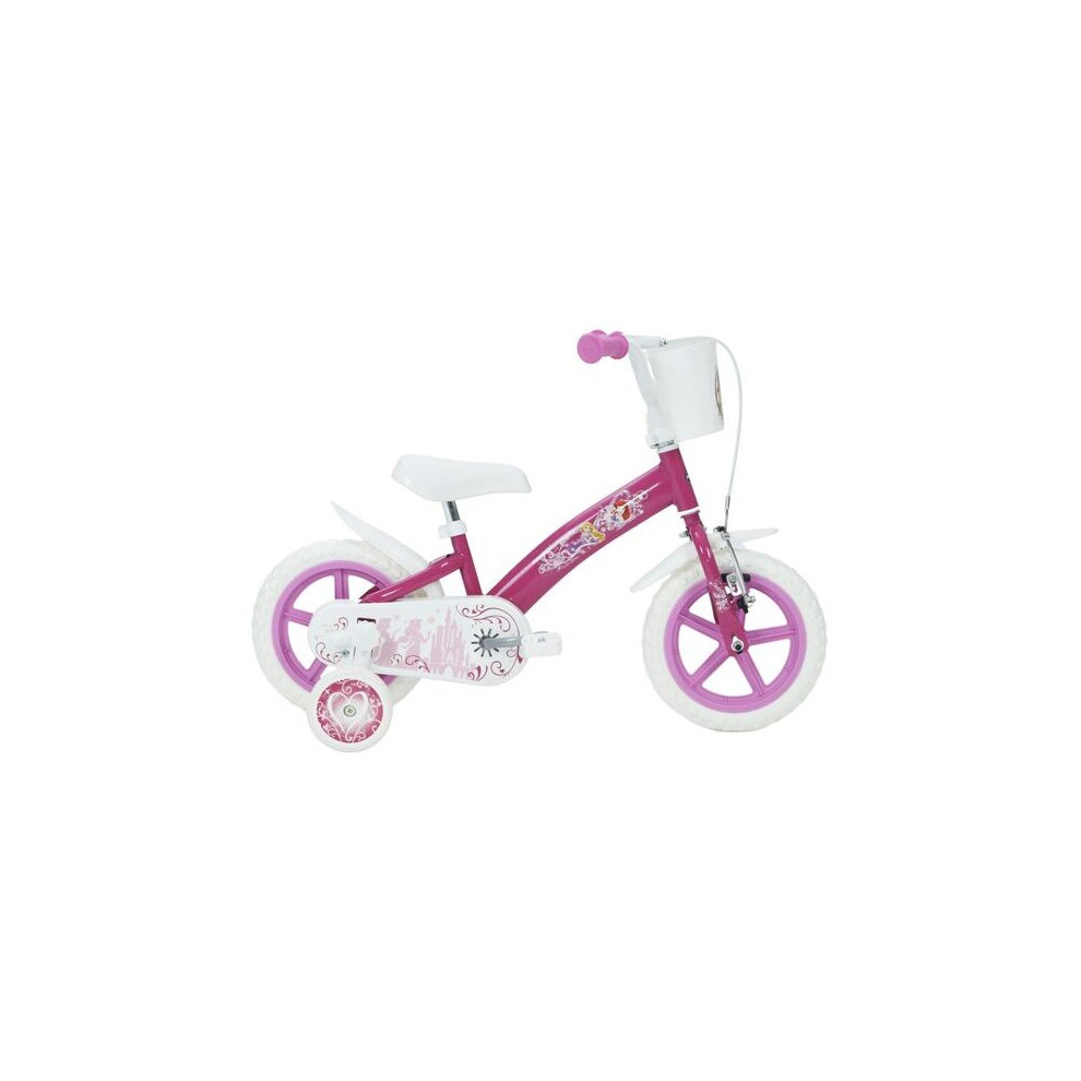 Huffy Disney Princess 12" Kids Bike - Pink/White-image-OPC-PCFCDHB-NEW