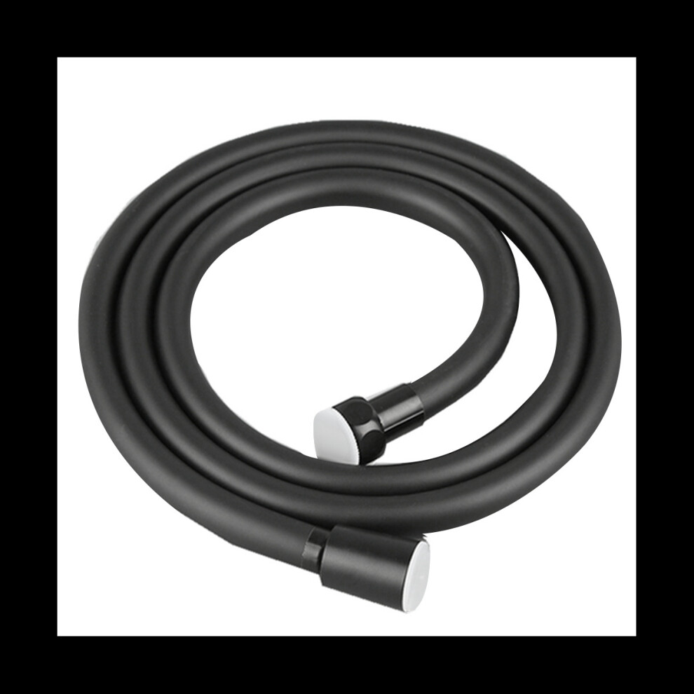 Bathroom 1.5M Shower Hose Flexible Black Pvc Shower Explosion-Proof Home Bathroom Pipe Fittings Hose 4763299514660