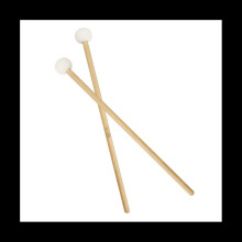Percussion Accessories S-05 White Felt Head Timpani Wooden Timpani Hammer Marching Drum Drum Stick Snare Drum Drumstick