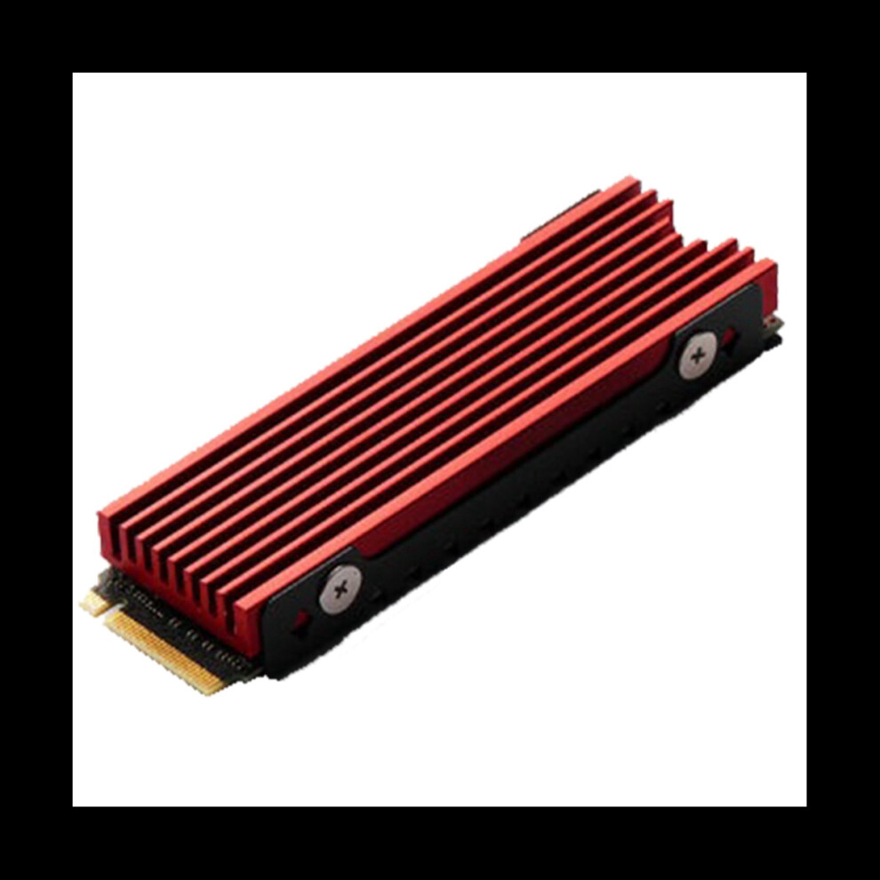 M.2 2280 Nvme Heatsink M.2 Ssd Heatsink Cooling Pad Aluminum Dissipation With Thermal Pad For M2 2280 Ssd Red 4763299522078