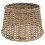 VidaXL vidaXL Lampenschirm Braun Ø45x28 cm Korbweide 1