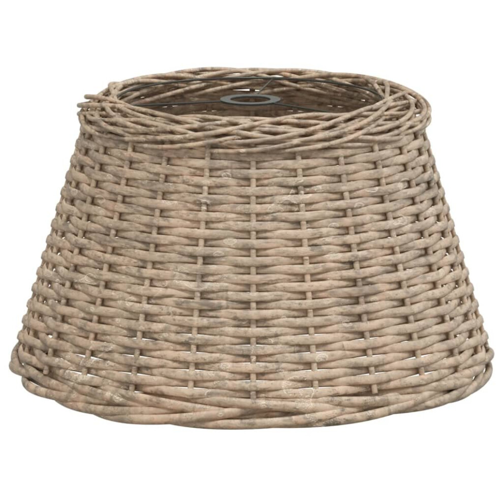 vidaXL Wicker Lamp Shade - Brown - 50x30 cm - Image 2