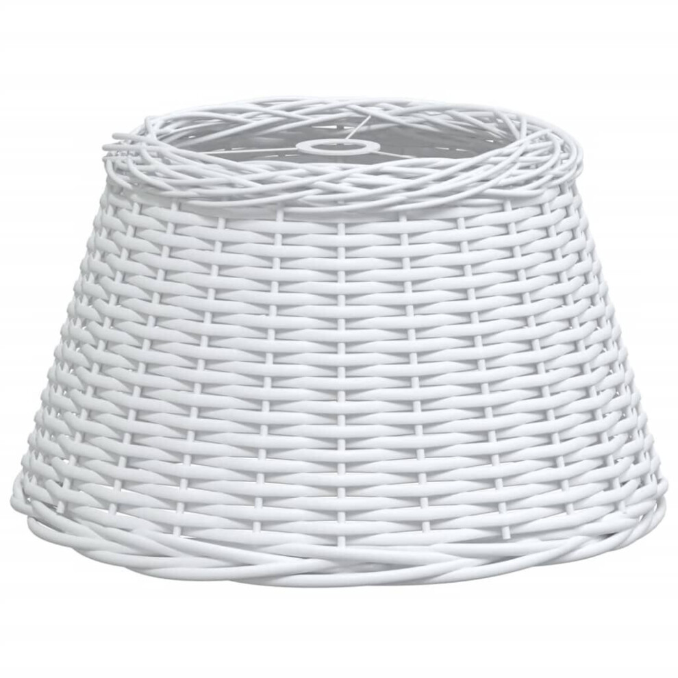 (white, 50 x 30 cm) vidaXL Lamp Shade Table Wicker Lamp Shade Bedroom Bedside Light Shade Wicker