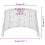 VidaXL vidaXL Lampenschirm Braun Ø45x28 cm Korbweide 7