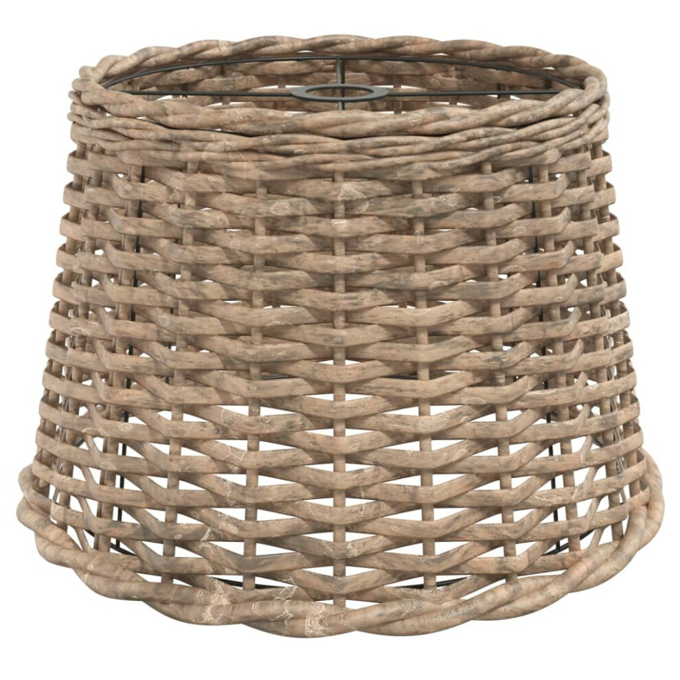 (brown, 40 x 26 cm) vidaXL Lamp Shade Table Lamp Shade Bedroom Bedside Light Shade White Wicker