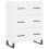 VidaXL (white, 3 drawers) vidaXL Highboard Sideboard Storage Cabinet High Gloss White Engineered Wood 7