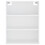 VidaXL (white, 2 doors 2 drawers) vidaXL Highboard Sideboard Storage Cabinet High Gloss White Engineered Wood 6