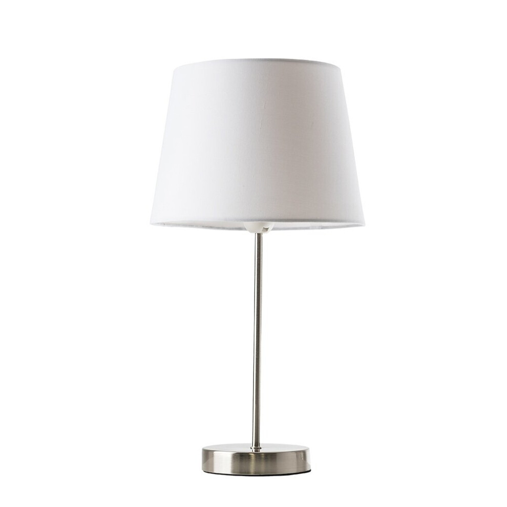 Modern Stem Silver Table Lamp