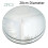 2PCS Acrylic Mirrors Sheets Wedding Cake Decoration Originality Paste Frameless Splicing Combination Wall Mirror Tiles 2