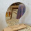 Decorative Mirror wooden base cosmetic beauty tools 7
