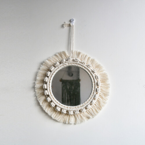 arrival macrame wall hanging with mirror macrame mirror macrame mirror