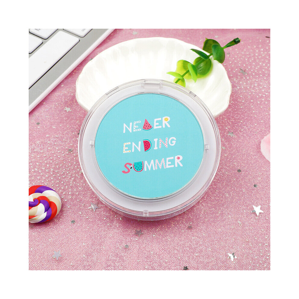 Brown Cartoon Led Mirror Makeup Mirror Double-Sided Folding Cosmetic Mirror Mini Portable Compact Pocket Hand Mirrors Usb Rechargeable
