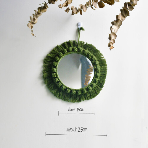 arrival macrame wall hanging with mirror macrame mirror macrame mirror 2