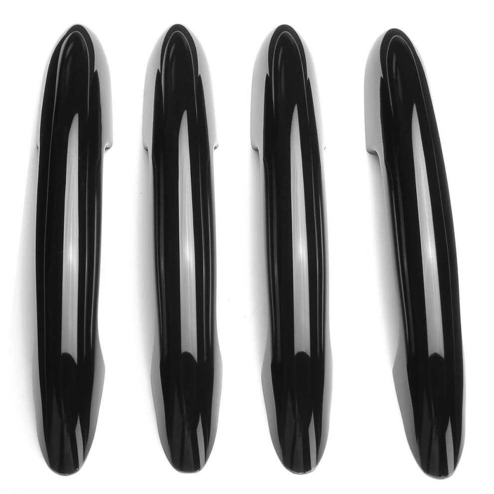 4 Pcs Gloss Door Handles Covers For Mini Cooper F54 F55 F60 Countryman Black 4713431714489