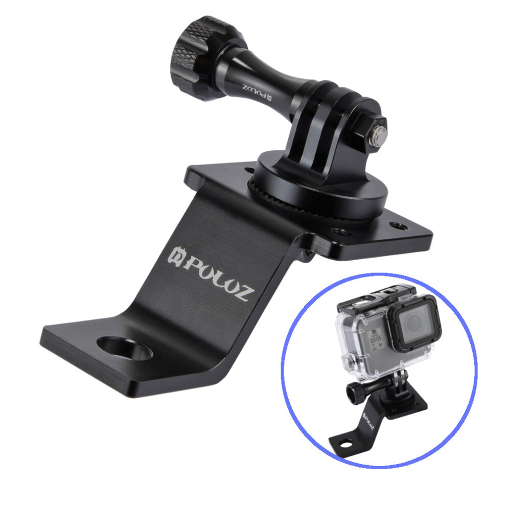 Puluz Aluminum Alloy Camera Bracket Fixed Holder Mount With Tripod Adapter & Screw For Gopro New Hero/Hero 7/6/5/5 Session /4 Session/4/3+/3/2/1 6900068512191