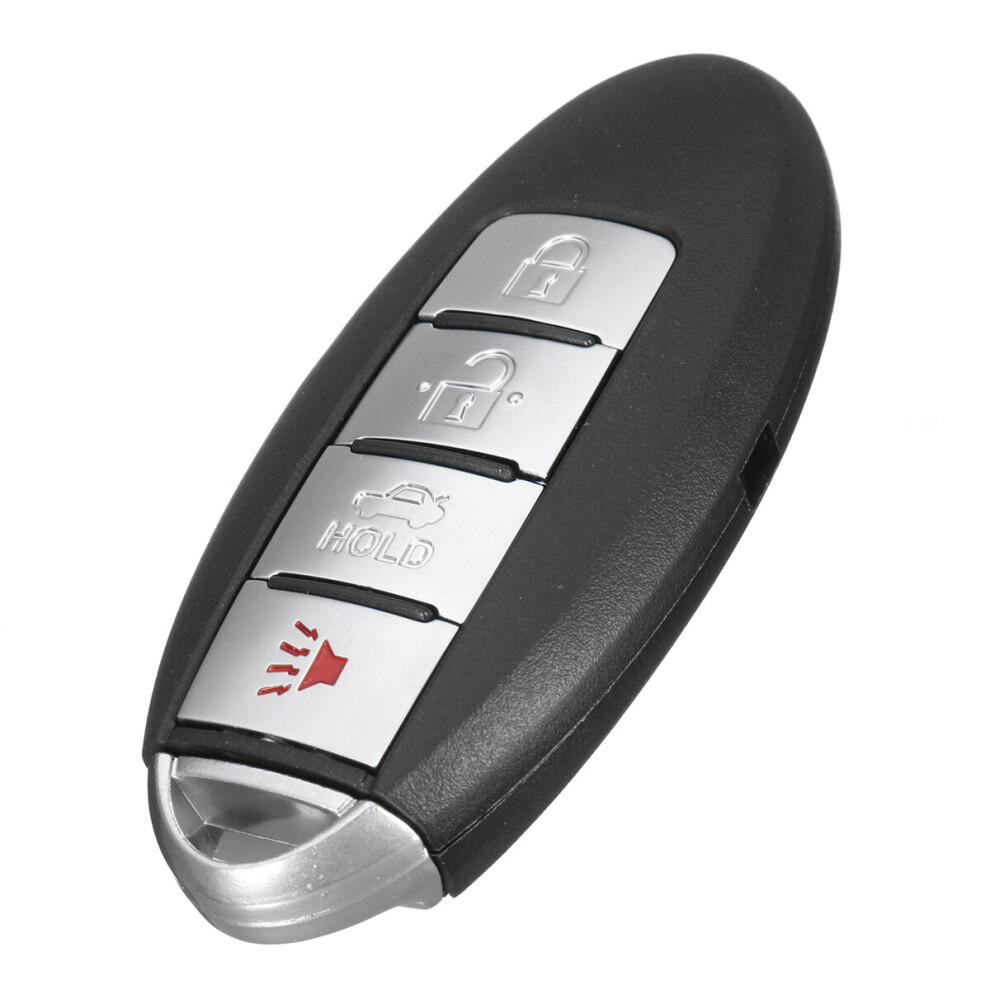 Smart Keyless Remote Entry Transmitter 4Btn With Chip For Nissan Altima 07-15 Black 415087316270
