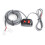 12V HID Bulbs Hide Away Emergency Hazard Warning Flash Strobe Light System Kit 9
