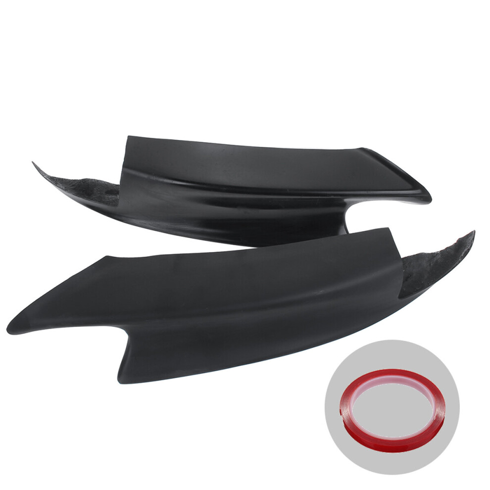 Pair Matte Front Bumper Splitter Lip For Bmw E90 E92 E93 M3 Black 114118604682