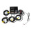 12V HID Bulbs Hide Away Emergency Hazard Warning Flash Strobe Light System Kit 2