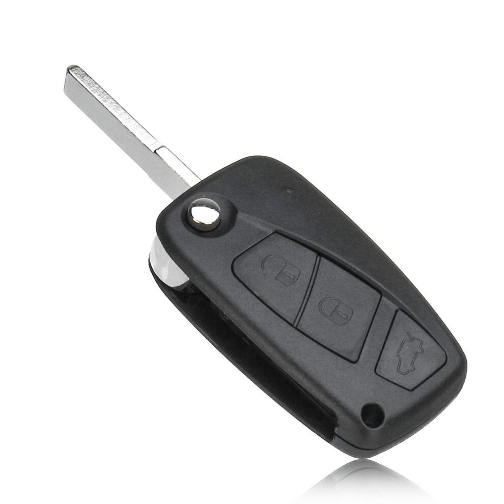 3 Buttons Flip Remote Key Case Cover For Peugeot Bipper Boxer Expert Partner Black 6039578550994