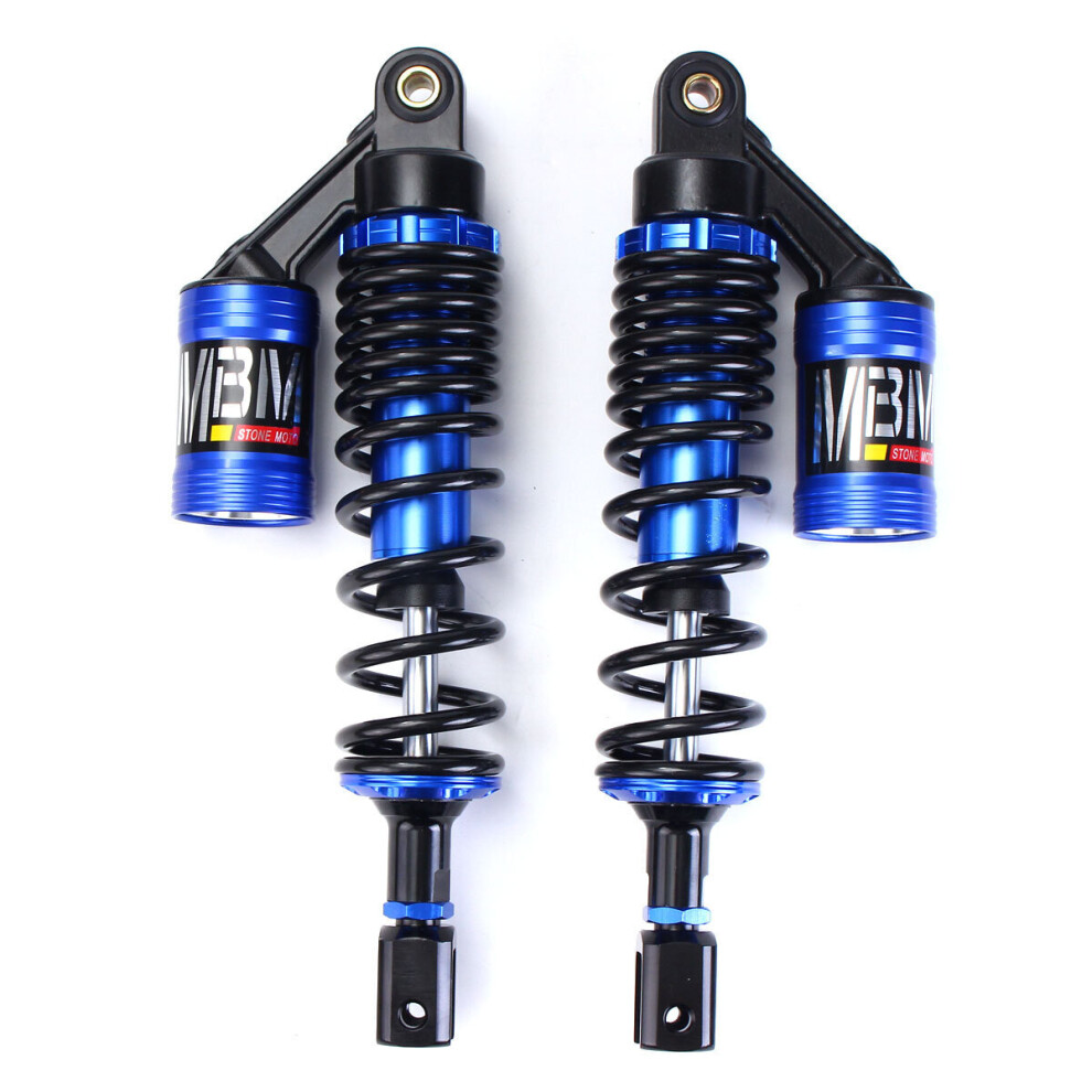 325Mm Pair Motorcycle Universal Shock Absorber Dampers Adjustable Orange 6218023088132