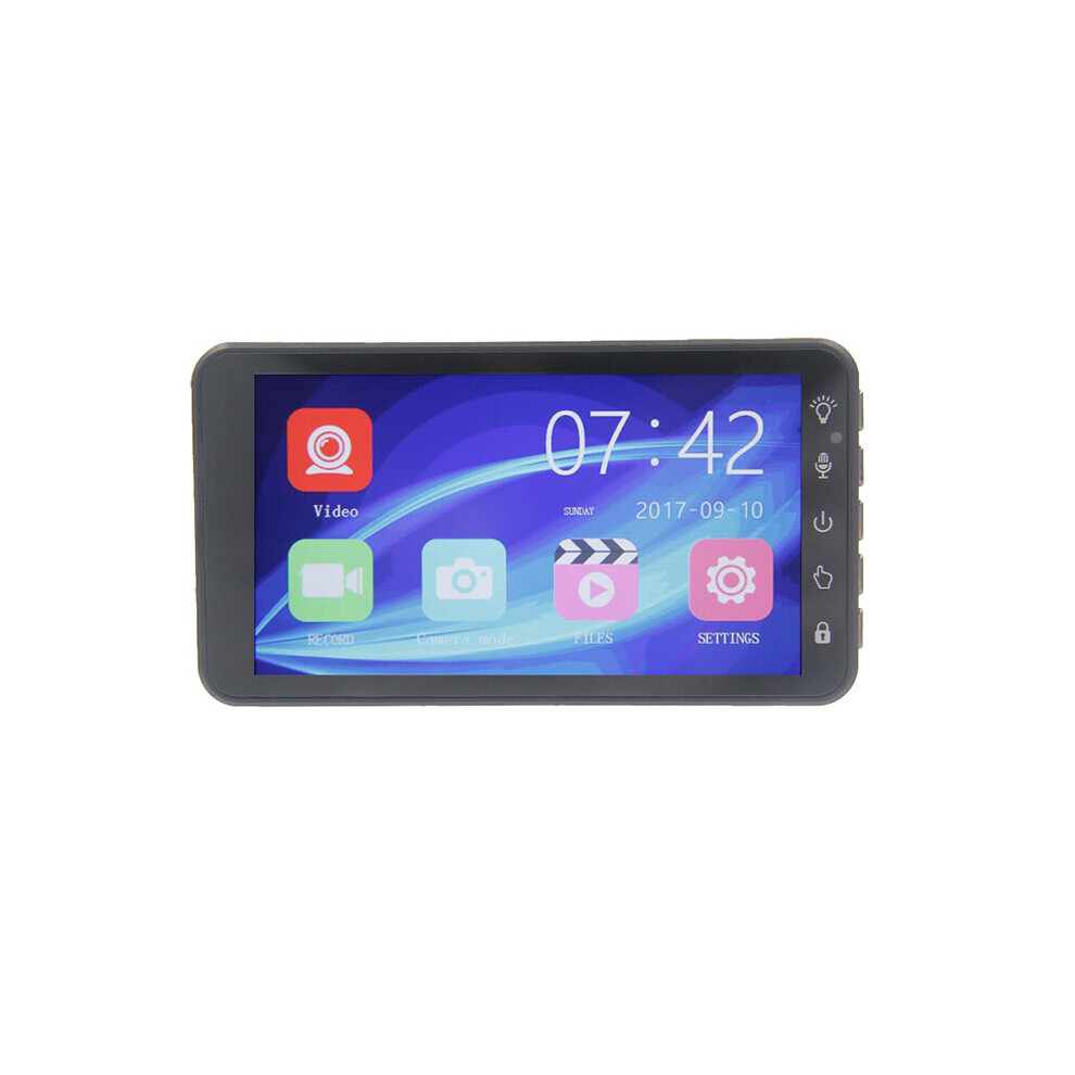 Bt525 1080P 4 Inch Touch 12Mp 30Fps Loop Recording Night Vision Wdr Parking Monitor Car Dvr Black 3796737142911