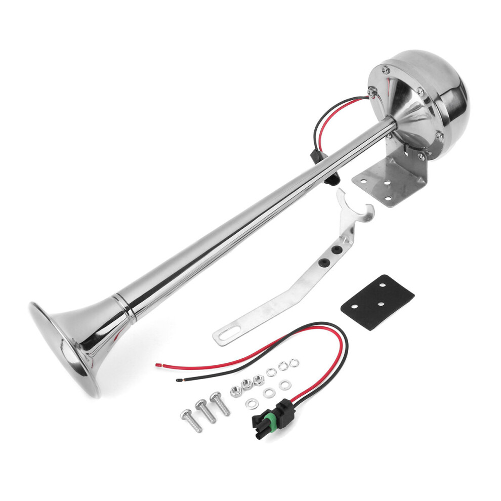 12V/24V 200Db Boat Trumpet Electric Single Air Horn Metal Marine For Car Truck Parts 6901250829660