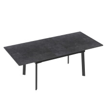 (Grey) Modern Rectangle Sintered Stone Dining Table