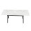 (White) Modern Rectangle Sintered Stone Dining Table 2