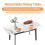 (Off White) Modern Rectangle Sintered Stone Dining Table 4