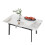 (Off White) Modern Rectangle Sintered Stone Dining Table 1